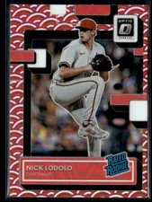 2021 Donruss Optic Photon Nick Lodolo Rookie Cincinnati Reds #189