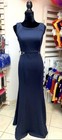 Size 10 Navy Illusion Waist Prom Homecoming Mom of Bride Formal Gown Dress NWT — photo 1