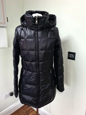 Andrew Marc Uk 10/12 Premium Black Down&feather Jacket -17c Warmth Degree Factor