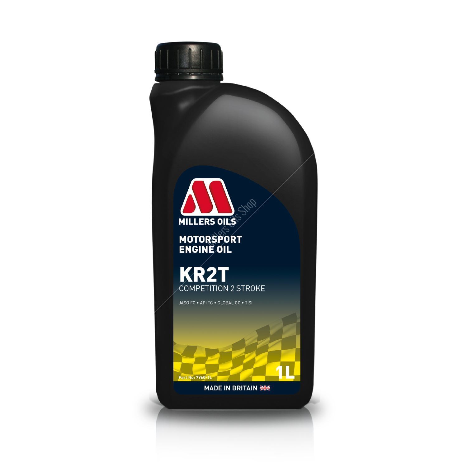 Go Kart Millers Kr2T Fully Synthetic Racing Oil 1Ltr Karting