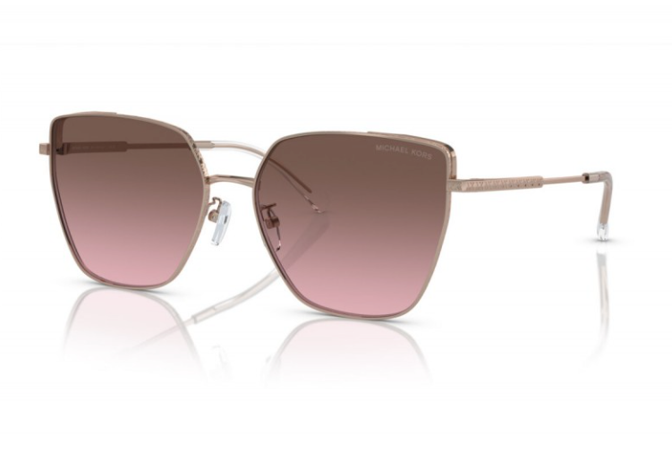 Michael Kors Women's 61mm Rose Gold Sunglasses MK1143D Michael Kors Women's 61mm Rose Gold Sunglasses MK1143D