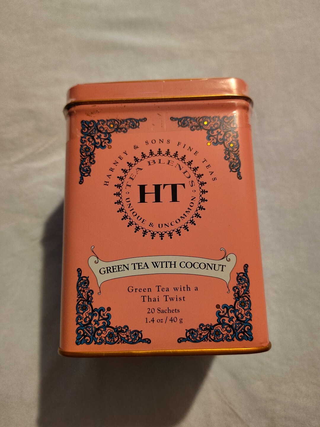 Blend, Green Tea With Coconut, 20 Tea Sachets, 1.4 Oz