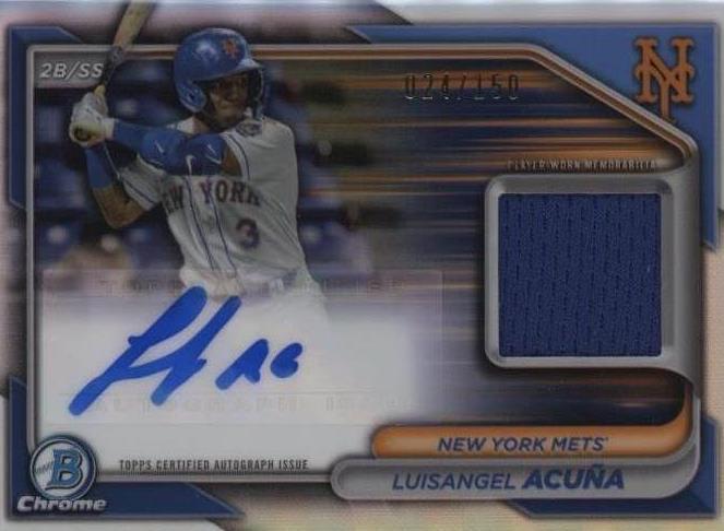 2024 Bowman Chrome - Luisangel Acuna #BCAR-LA - 1 of 1
