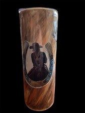 20 Ounce Custom Design Cowgirl Stainless Steel Tumbler