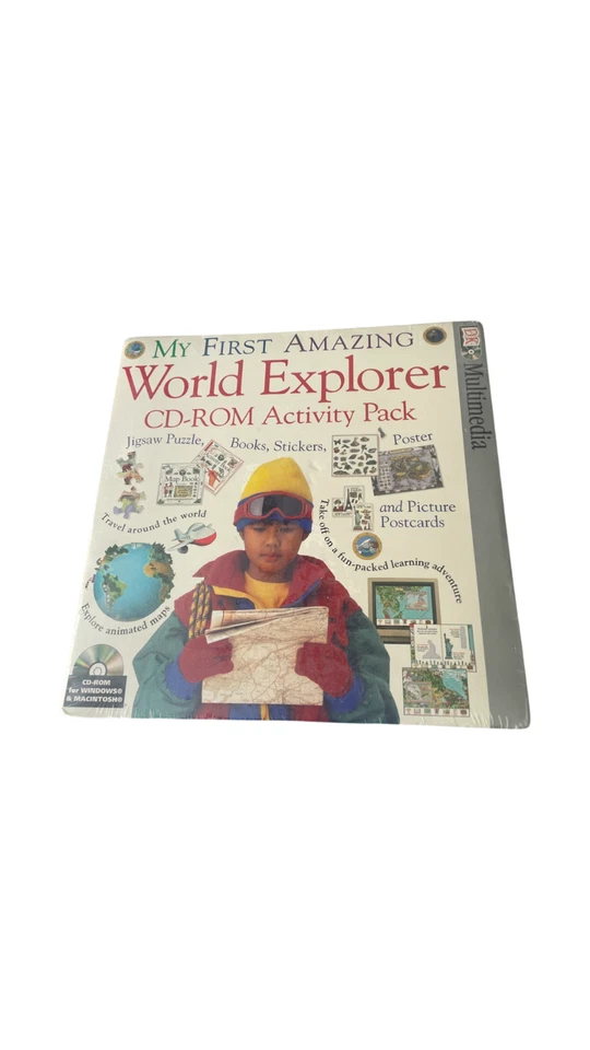 My First Amazing World Explorer Jigsaw Puzzle Travel Geography Map Activity Pack - Image 3 of 3