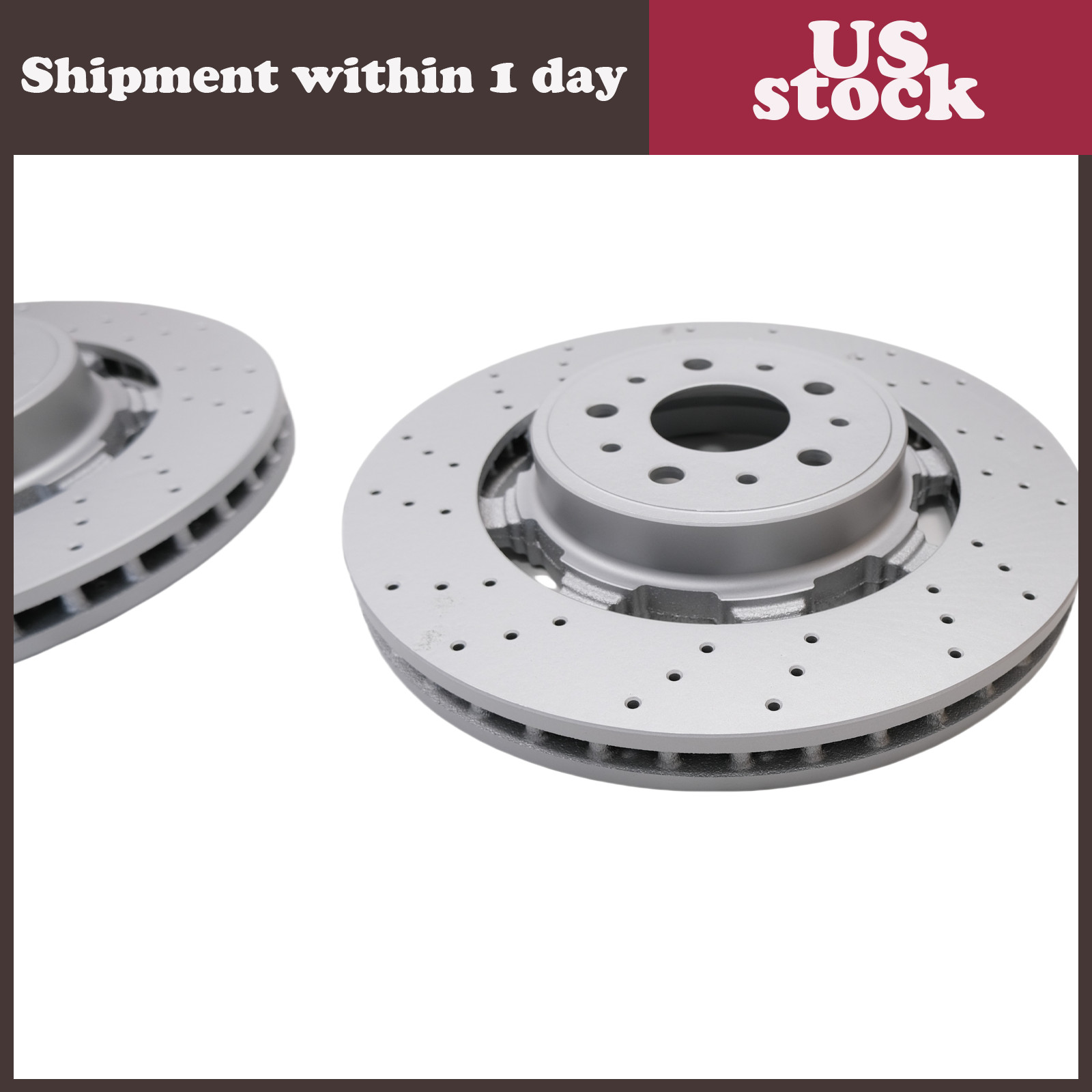 NEW Dust Front rear brake pads rotors Premium Low FOR Maserati GranTurismo Gt