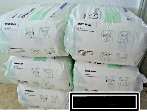 5 Large Adult Diaper McKesson Ultra Pull Ups Style Heavy Absorb, 90 Count