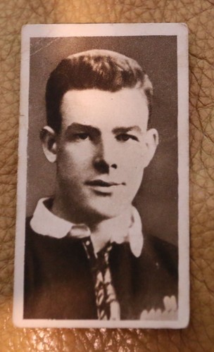 ALL BLACKS 1924 ACC ROBILLIARD CANTERBURY THE SPINET HOUSE TRADING CARD NUMBER 7