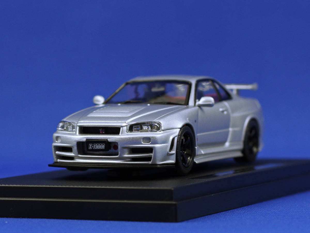 ︎*︎様 1/43 NISMO SKYLINE R34 GT-R Z-Tune Ebbro 1/43 Nismo R34 Gt-R Z-Tune Nissan Skyline | eBay