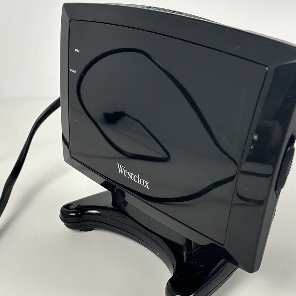 Vintage Westclox Digital Alarm Clock Model 70028 Intertek eBay