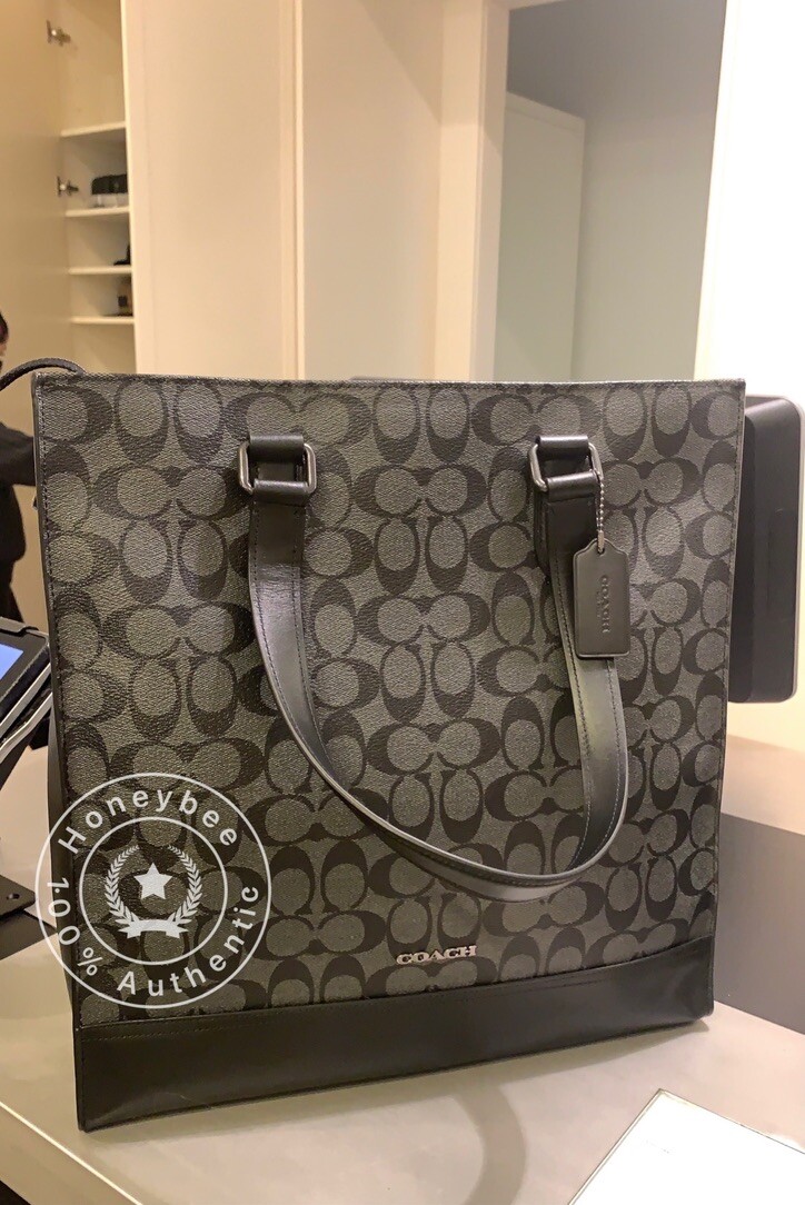 COACH ☆ GRAHAM STRUCTURED TOTE NWT Coach Graham Structured Tote In Signature Canvas | eBay