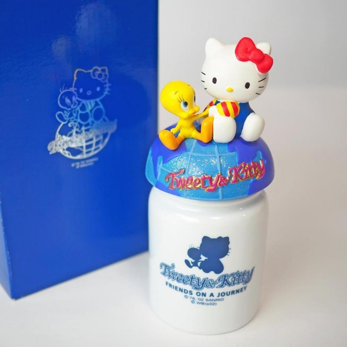 Rare Hello Kitty x Tweety Collaboration Accessory Case 2002 Sanrio