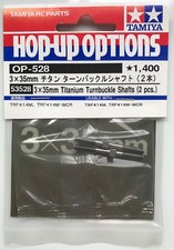 Tamiya 53528 TRF414M Titanium 3x35mm Turnbuckle Shaft (2pcs) RC Car Hop Up Parts