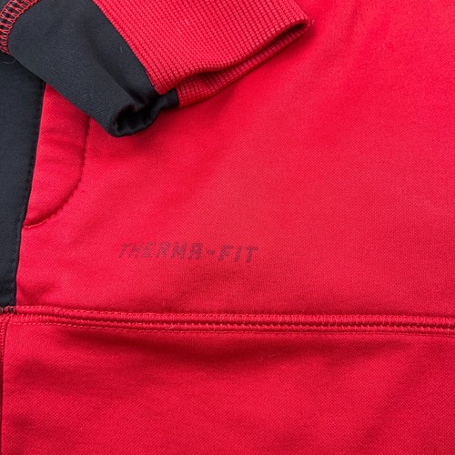 Jordan Hoodie Boys Large Red Sweatshirt Sweater Air Jump Man Youth Nike Dri Fit - Picture 5 of 12