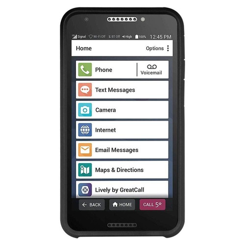 Jitterbug Smart2 Case, Slim Protective Dual Layer Protection Hybrid Phone Cover - Picture 3 of 30