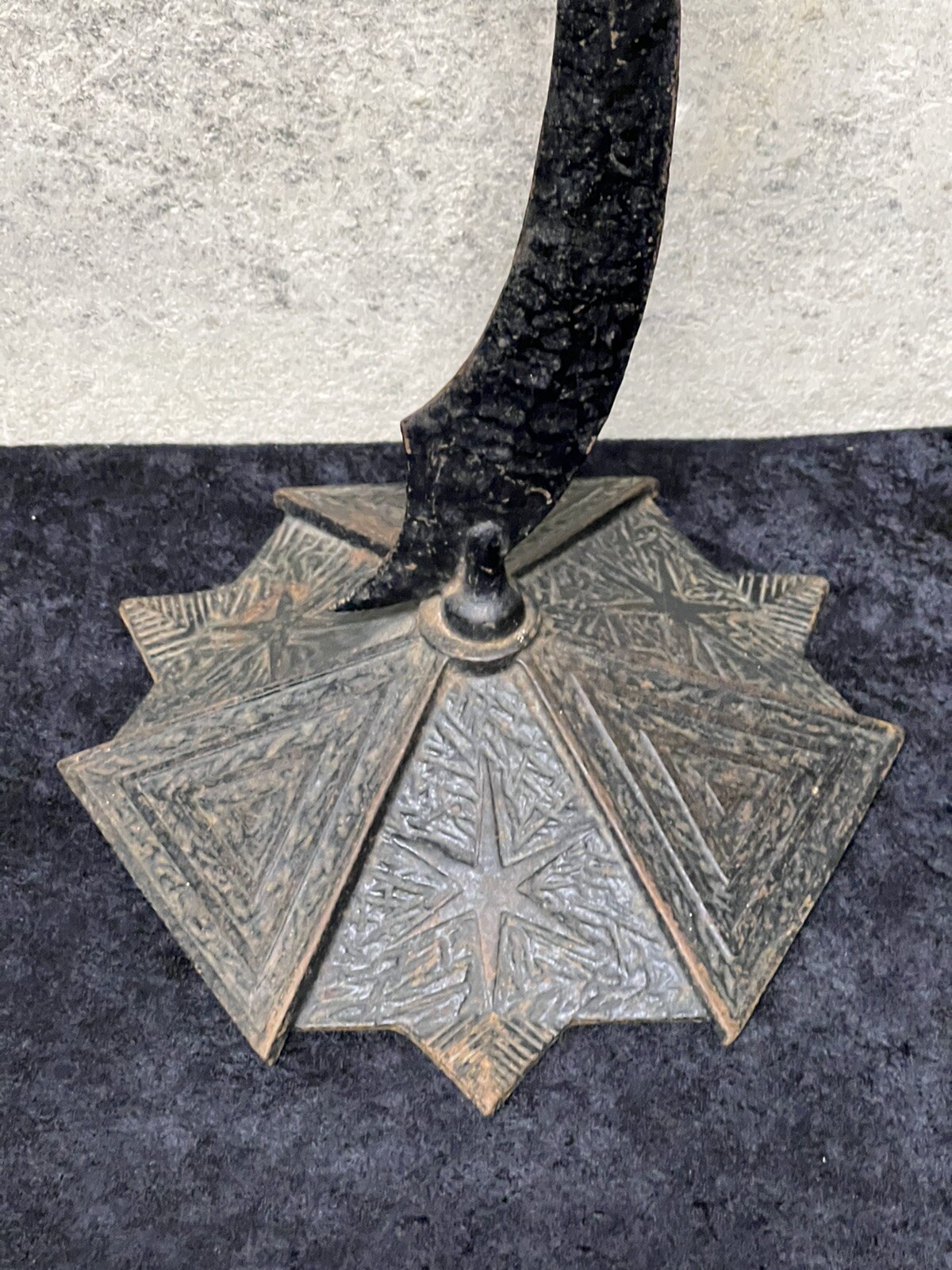 Antique Verona Art Deco Cast Iron Sword Ashtray Stand 1920’s 563 eBay