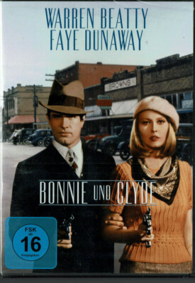 Bonnie und Clyde - Warren Beatty,  Faye Dunaway, Gene Hackman - DVD Neu