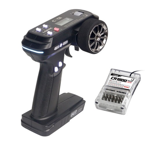 LDARC CT01 2.4G 8CH Two-Way RC Car Remote Controller with CR1800 2.4G 8CH Receiv