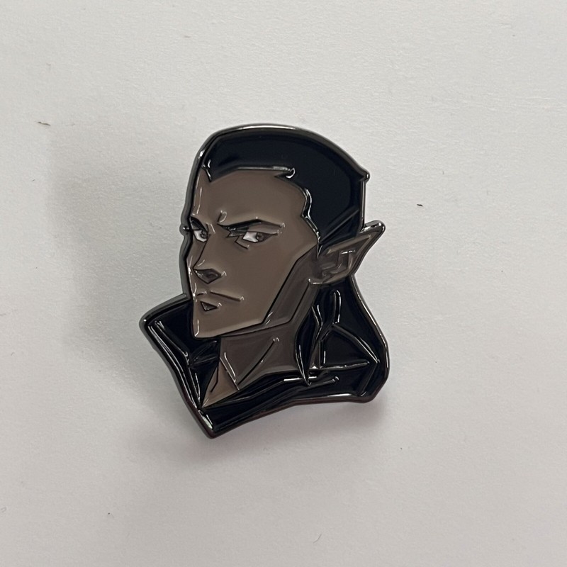 Legend Of Vox Machina Pins 2022 NYCC Vax'ildan (Vax) metal enamel pin