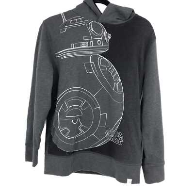 GAP Gray/White Star Wars Graphic Sweatshirt Boys Size XXL