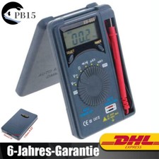 XB866 Mini Auto Range LCD Voltmeter Tester Tool AC/DC Pocket Digital Multimeter