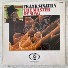 Frank Sinatra, The Master Of Song - Jazz, Swing, Vocal Vinyl LP Record 1974