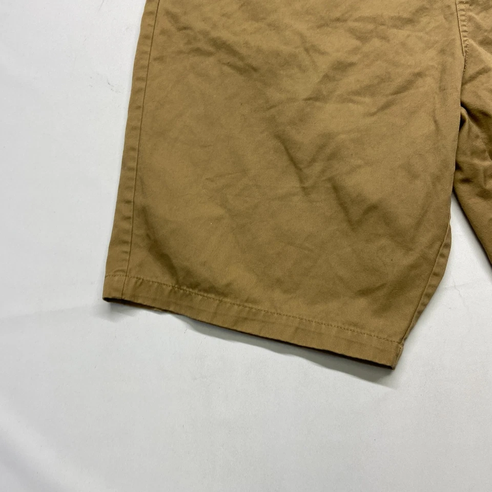 Volcom Embrace Change Chino Shorts Men's 40 Brown Cotton Slash Pockets Zip Fly - Image 3 of 4