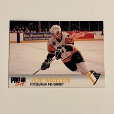 1992-93 Pro Set - #142 Joe Mullen - PENGUINS - BUY 2 GET 2 FREE