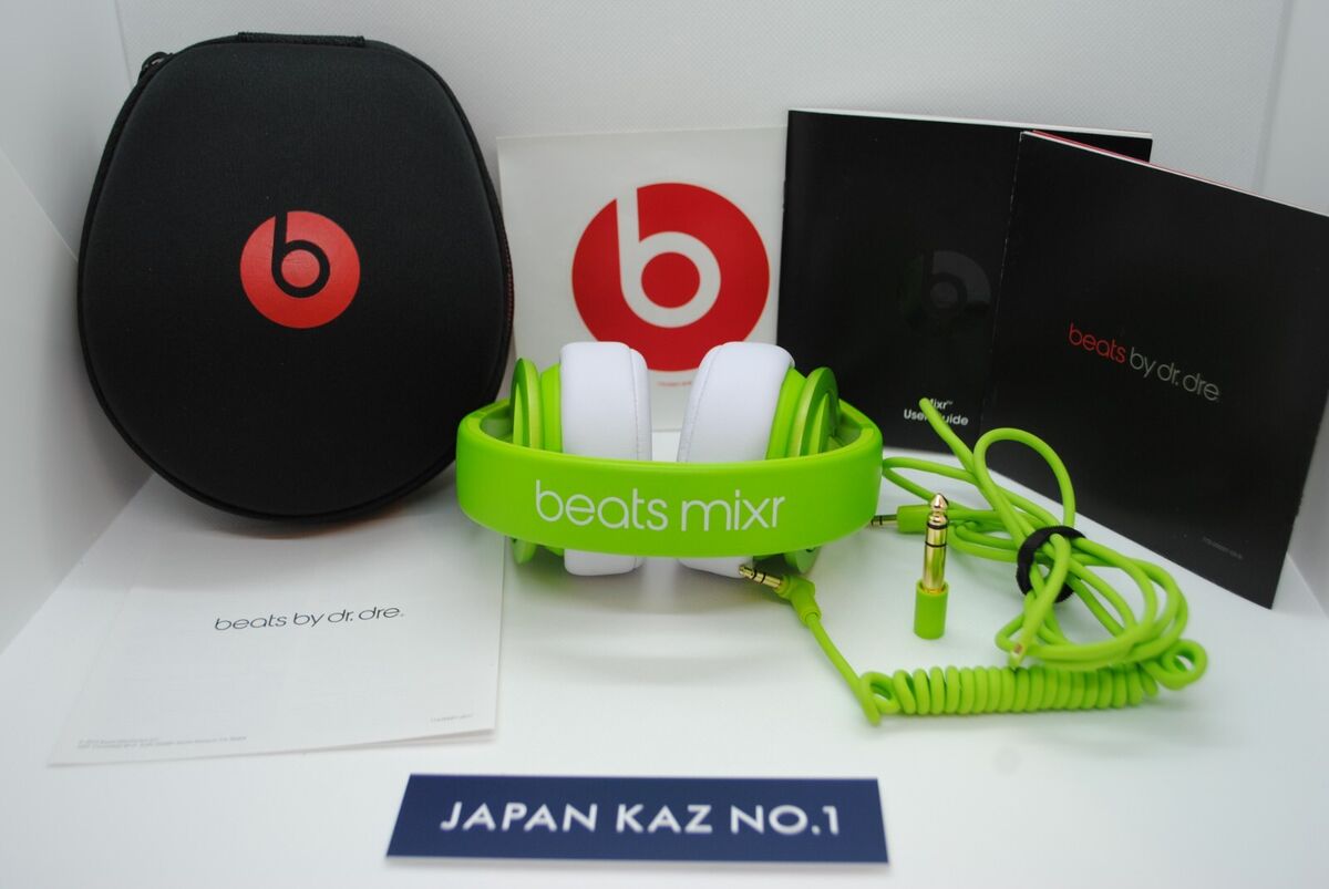 Beats by Dr. Dre Mixr Headphones Green MHC62PA/A [Gently Beats by Dr. Dre Mixr Headphones Green MHC62PA/A [Gently