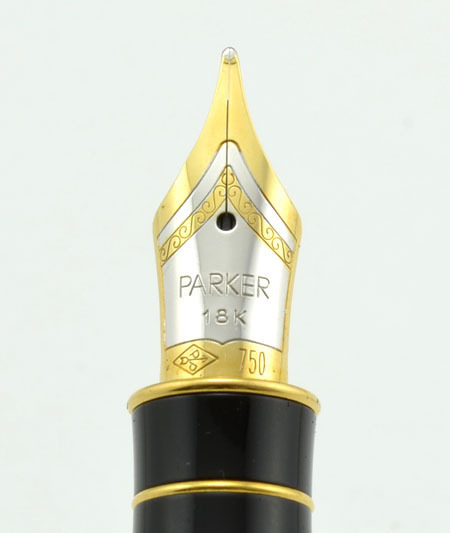Parker Sonnet Fountain Pen Nib & Feed 18Kt Gold 2 Tone Medium Pt Nib New