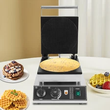 1750W Commercial Nonstick 110v Electric Dutch Stroopwafels Baker Maker Machine