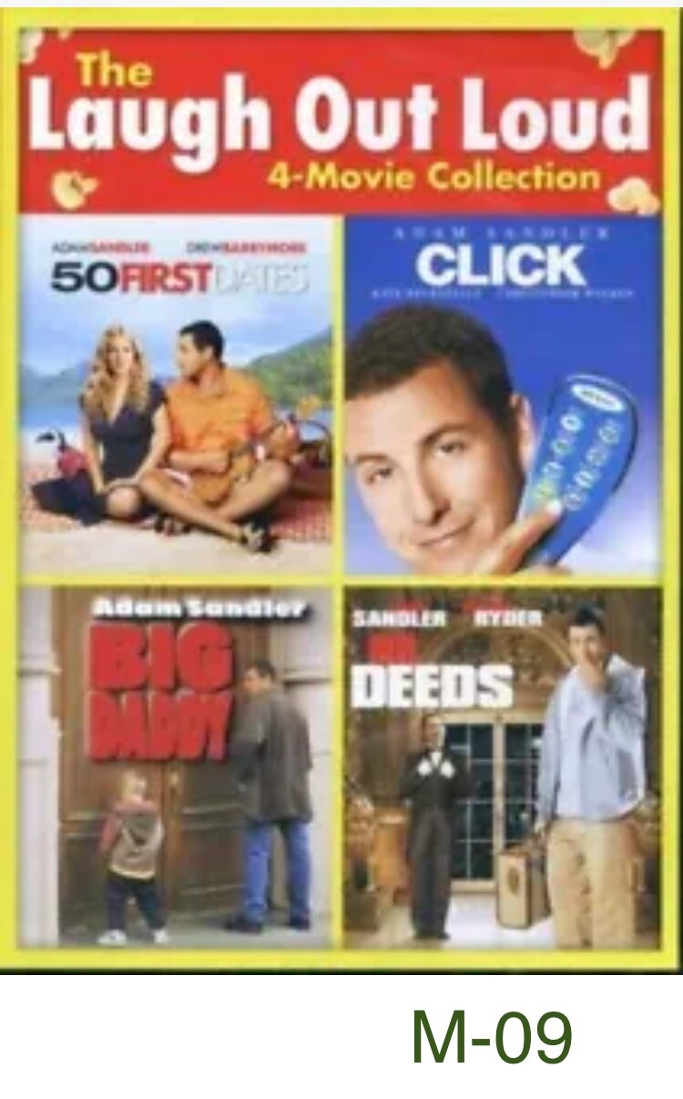 The Adam Sandler 4-Movie Collection - Click/Big Daddy/50 First Dates/Mr ...