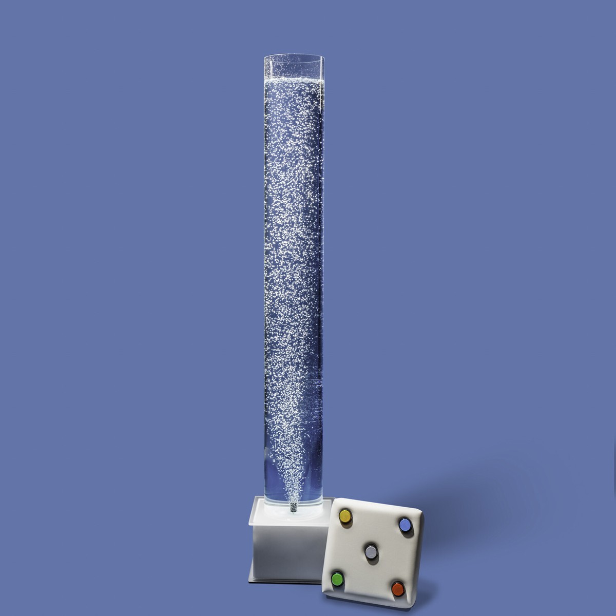 Colonne blanche sans robinet 150 mm embout démontable