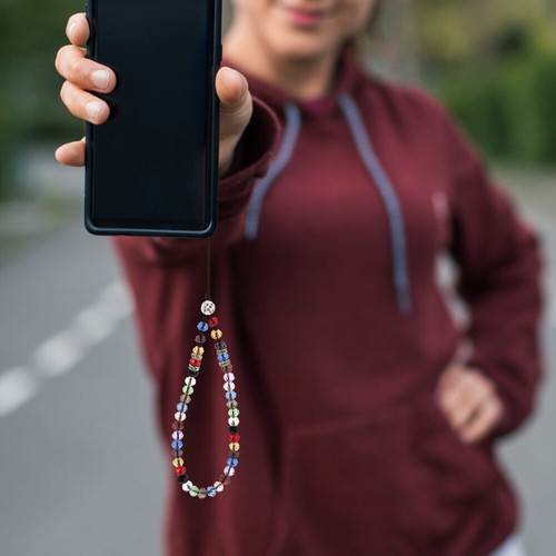 2 Pcs Mobile Phone Straps Decoration Chain Universal Cell Lanyard - Zdjęcie 9 z 12