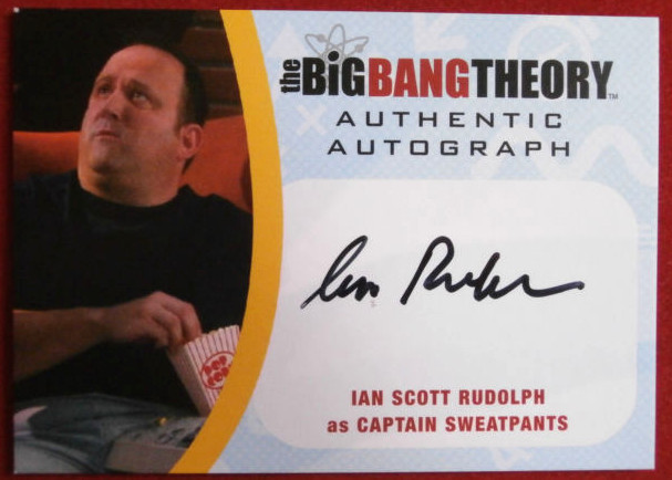 THE BIG BANG THEORY IAN SCOTT RUDOLPH Hand Signed Autograph