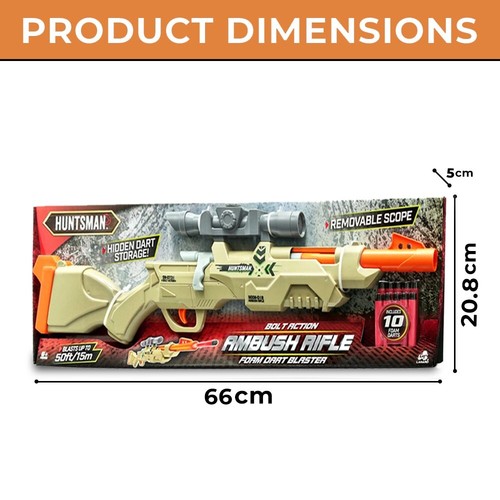 Huntsman Hinterhalt Gewehr mit Zielfernrohr & Hinterhalt Gewehr Konvolut Geschenk zu Weihnachten Geburtstag - Bild 7 von 7