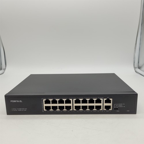 Commutateur PoE Real HD 16 ports, 16 ports PoE + 100 Mbps - Photo 2/4