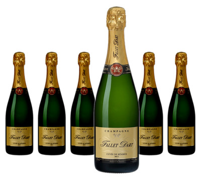 6 x Fallet Dart Cuvée de Réserve Brut Champagne