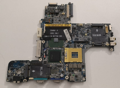 Dell Latitude D620 PP18L Motherboard Mainboard SCHEDA MADRE 2 Slots DDR2 SDRAM