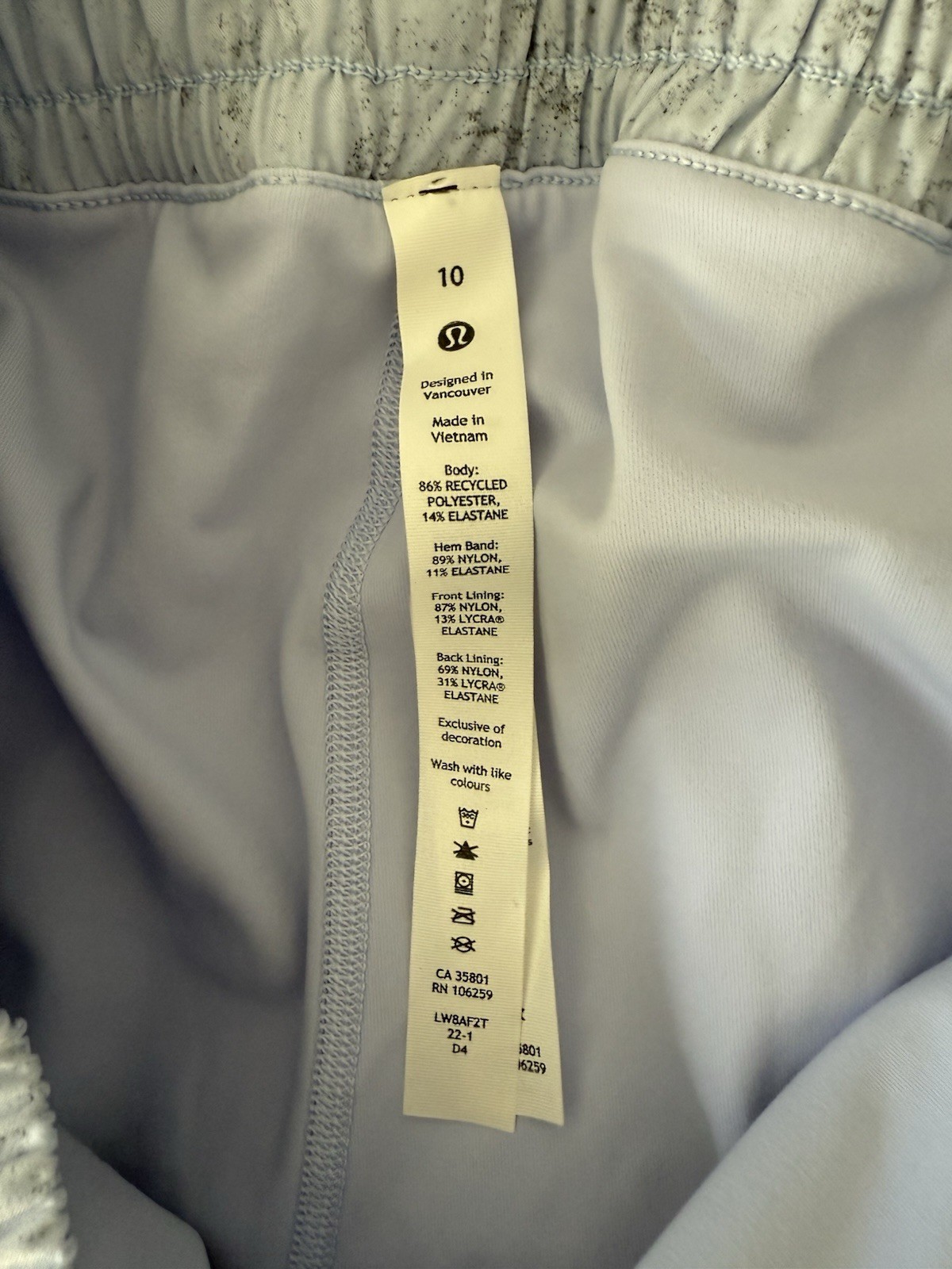 LULULEMON ATHLETIC POLYESTER ELASTANE ZIP POCKET … - image 7