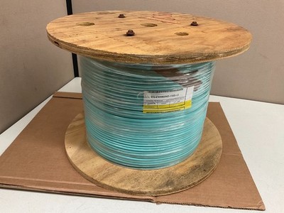 1000ft Spool Commscope 371-COMOM3-TBD-12 12Fiber Optic Multimode OM3 Riser Cable