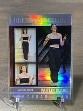 2025 Panini Caitlin Clark Chronicled Dress For Success Tube Top Holo Foil #68