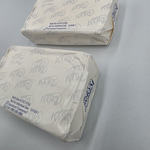 2~Vintage Ivory Original Bar Soaps 4.5 oz. each Sealed New Old Stock - Picture 3 of 3