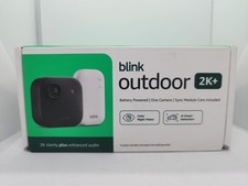Blink Outdoor 2K+ Wireless Smart Security Camera, 2K Video, Color Night Vision