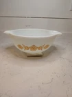 Vintage Pyrex Butterfly Gold Cinderella Bowl #443 2 1/2 Quart USA