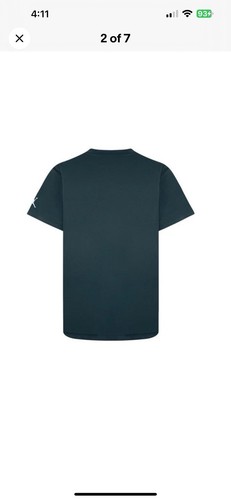 NWT Boys Dri-FIT Jordan Club Shirt Sz M dark Green $28 - Picture 3 of 7