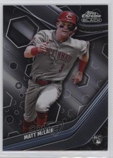 2023 Topps Chrome Black Refractor 132/199 Matt McLain #10 0l8y