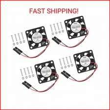 for Raspberry Pi Fan, 4Pcs for Raspberry Pi Cooling Fan Brushless CPU Cooling Fa