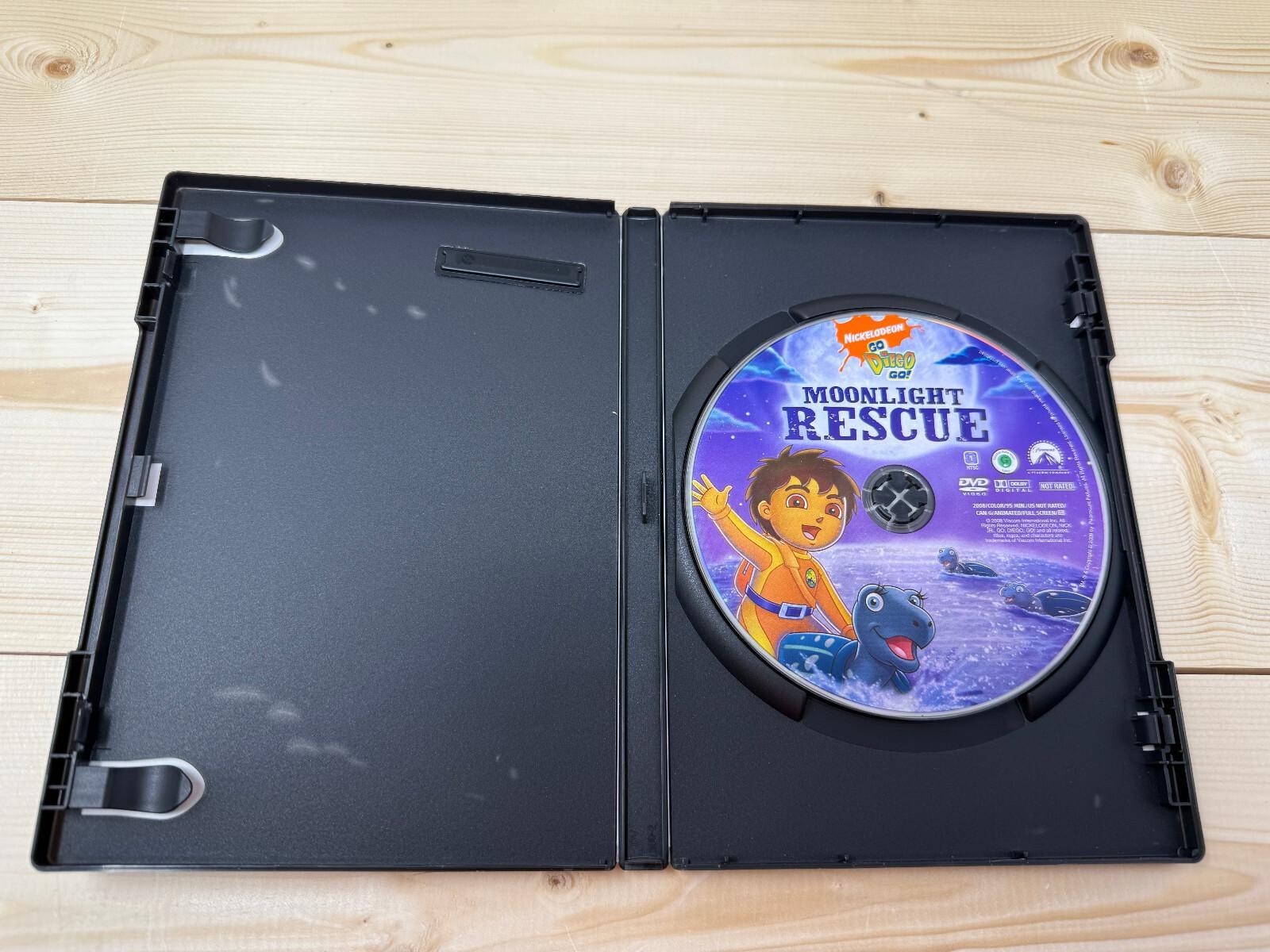 Go, Diego Go Moonlight Rescue DVD 2008 Nickelodeon Nick Jr