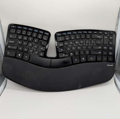Microsoft Sculpt Ergonomic Wireless Desktop Keyboard Model 1599 - NO Dongle GUC